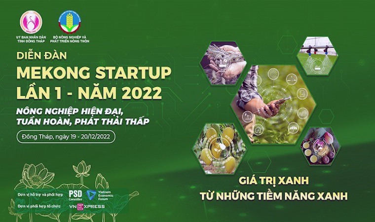 Sắp diễn ra Diễn đàn Mekong Startup lần I - năm 2022 tại Đồng Tháp