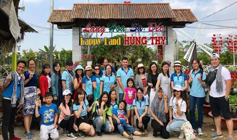 Tourists in Dong Thap increased strongly during the holidays of April 30 and May 1