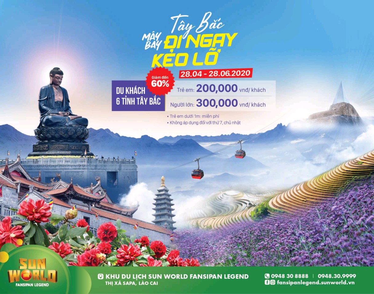 Khuyến mại lớn du lịch mùa hè tại Lào Cai