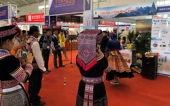 Ngành Du lịch Lào Cai tham gia hội chợ du lịch quốc tế Côn Minh