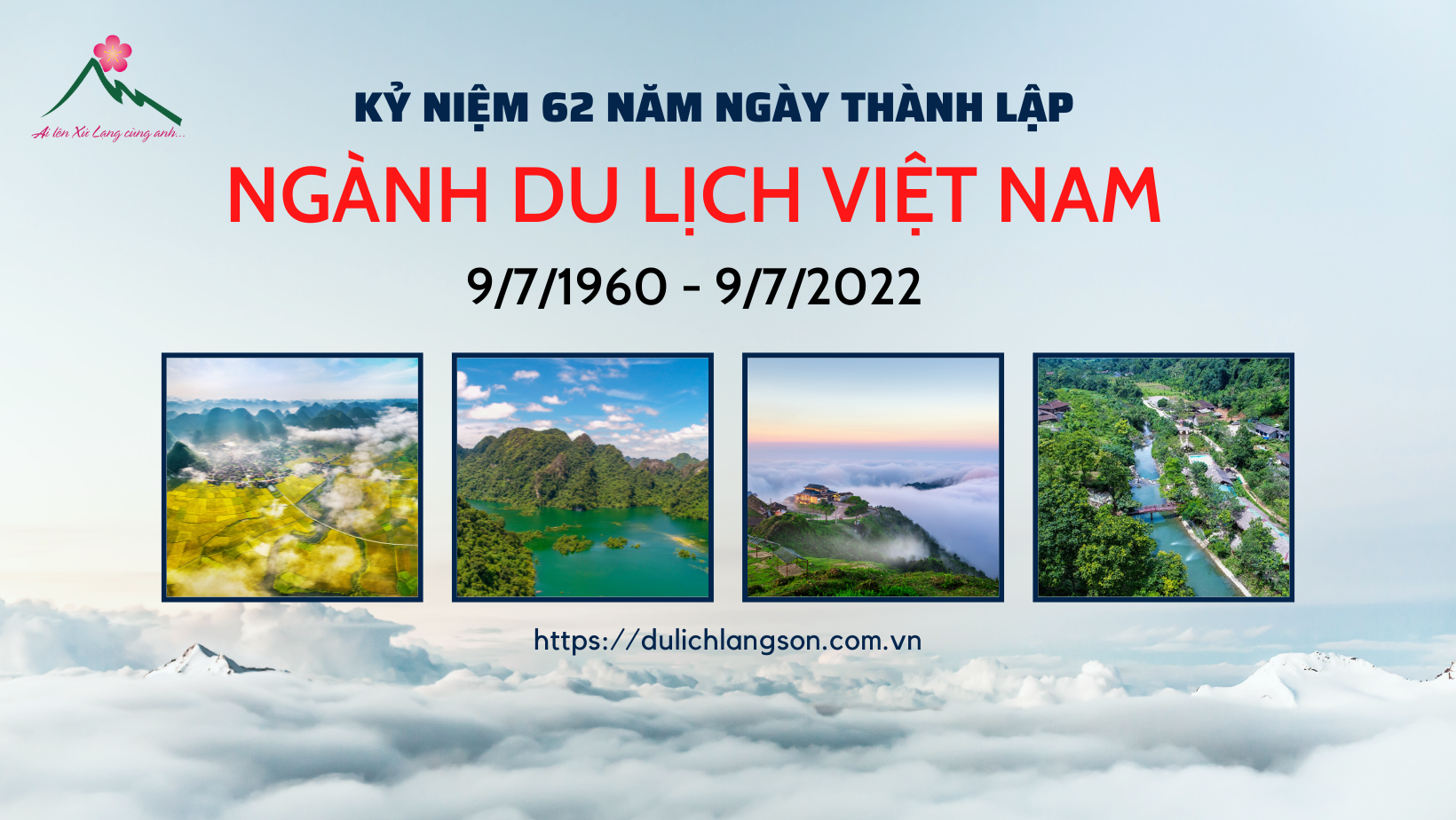 Kỷ niệm 62 năm Ngày thành lập ngành Du lịch Việt Nam (09/7/1960-09/7/2022)