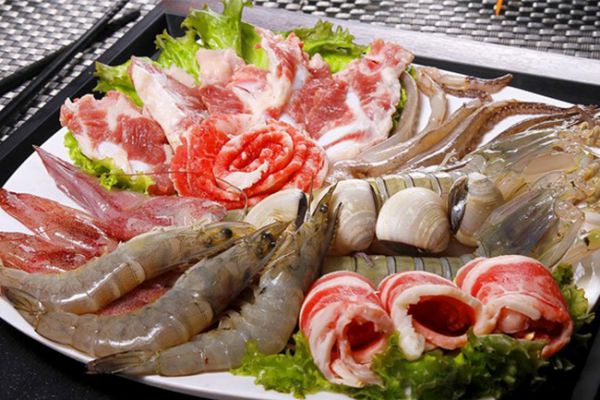 Lẩu nhúng hải sản